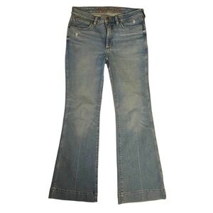 Wrangler Retro High Rise Jeans Bootcut Trouser 29